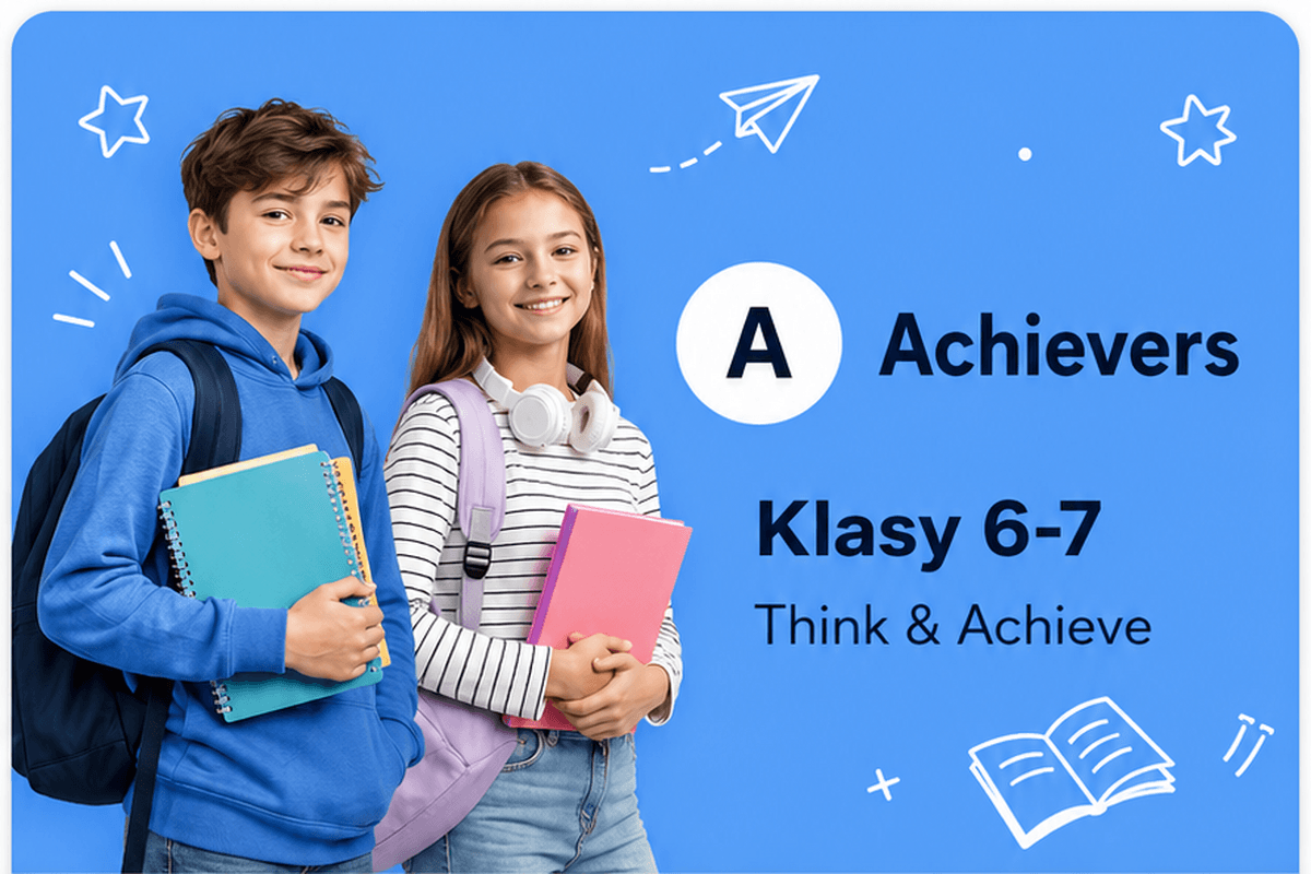 Kurs języka angielskiego Achievers dla klas 6–7
